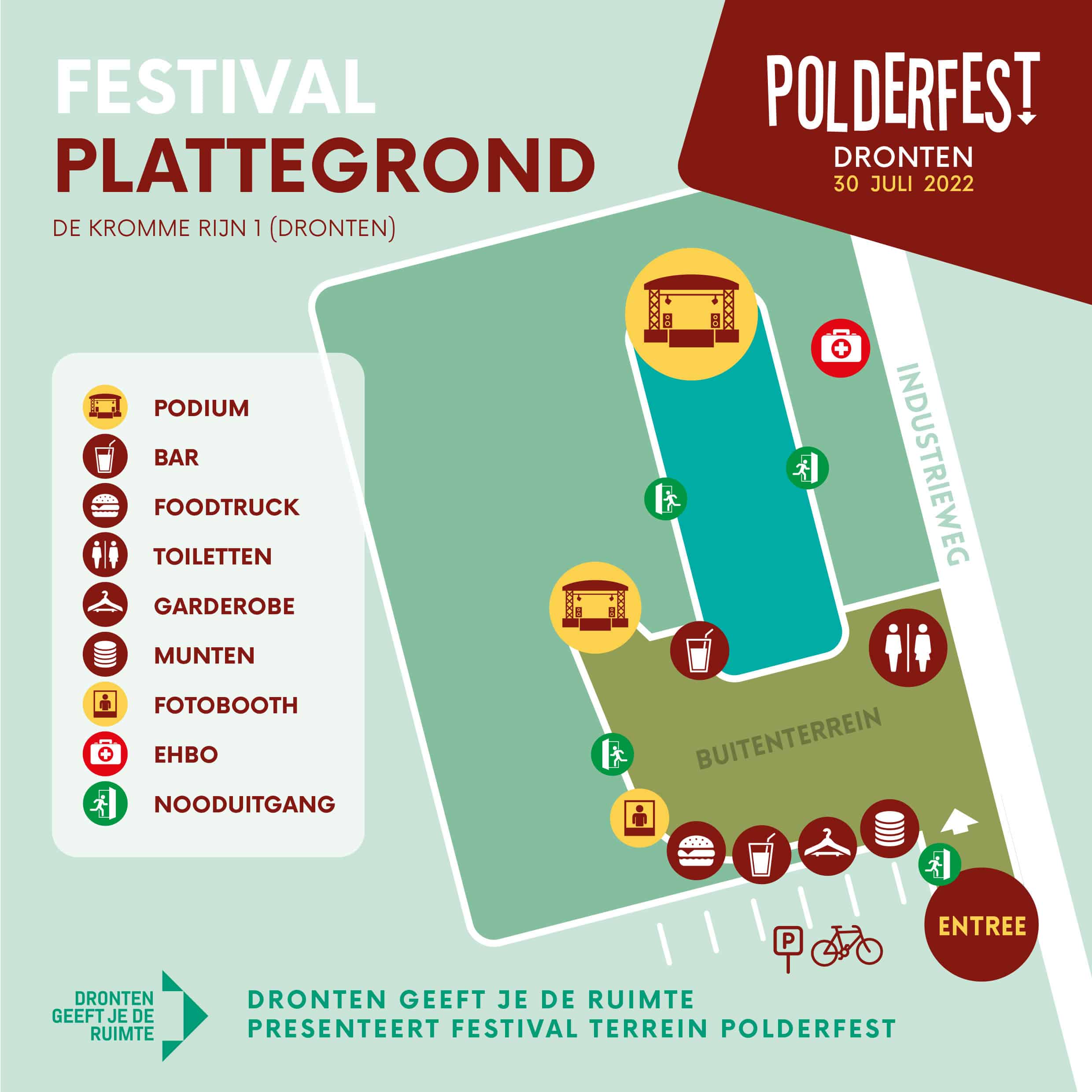 festivalterrein Polderfest 2022